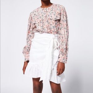 Isabel Marant Étoile wrap Emi shirt